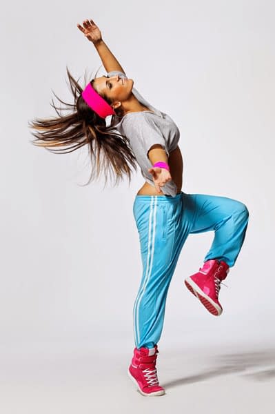 zumba chica entrenando